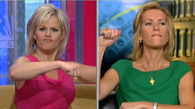 Gretchen Carlson and Laura Ingraham Bust a Move