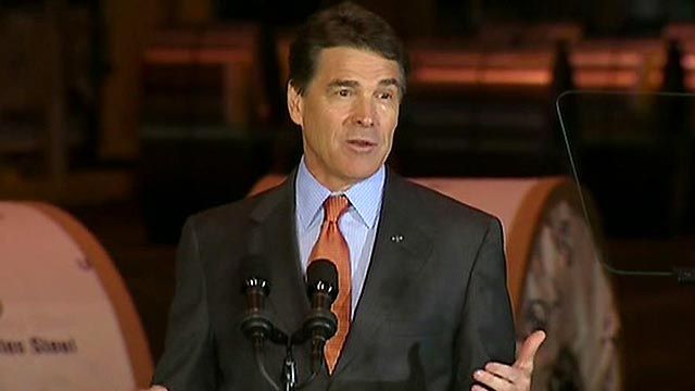 Rick Perry Unveils 1.2M Jobs Plan