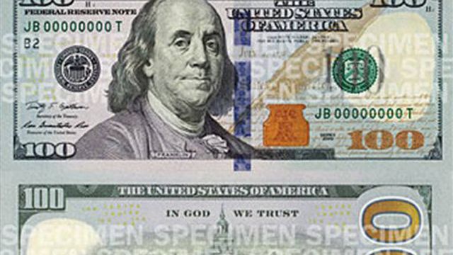 Newly designed 100 dollar bills stolen while in transit