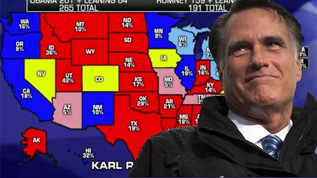 Romney momentum translating into electoral gains?