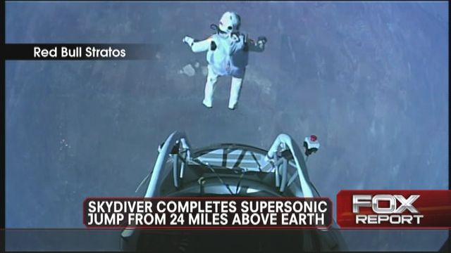 Fearless Felix Lands Record Breaking Leap to Earth