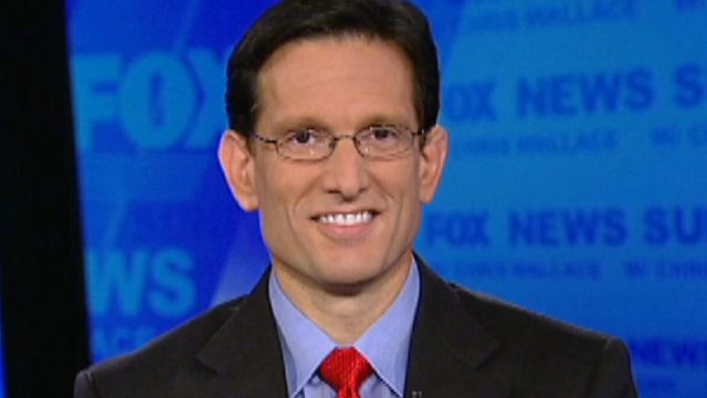 Eric Cantor Talks Competing Jobs Plans