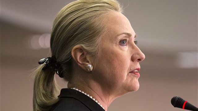 Secretary Clinton outlines possible response to Libya attack