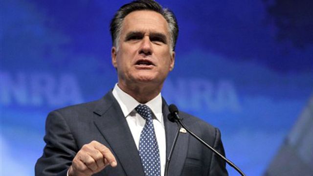 Do positive economic reports impact Romney's message?