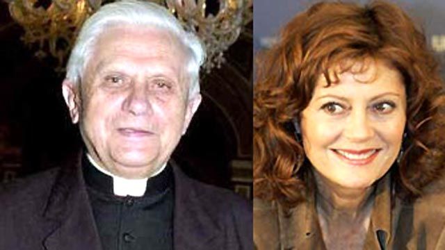Susan Sarandon Calls Pope a 'Nazi'