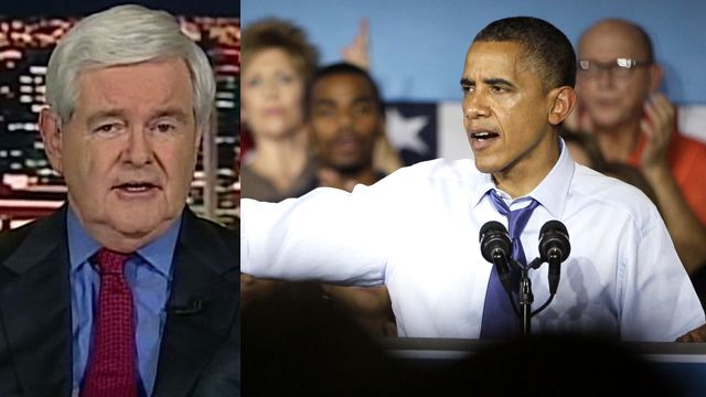 Gingrich hammers Obama's response to extremism