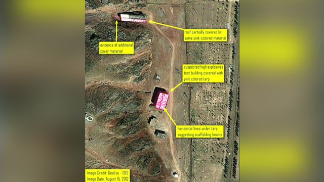 Satellite photos show new activity at Iranian nuclear site