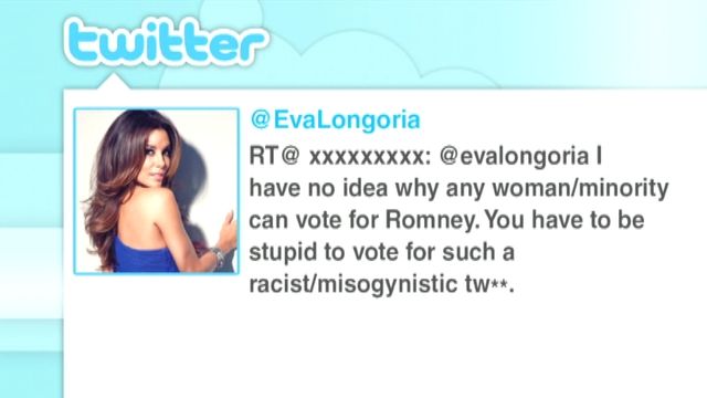 Eva Longoria Under Fire for Retweet