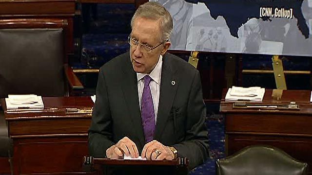 Reid: Private Sector Jobs 'Doing Just Fine'