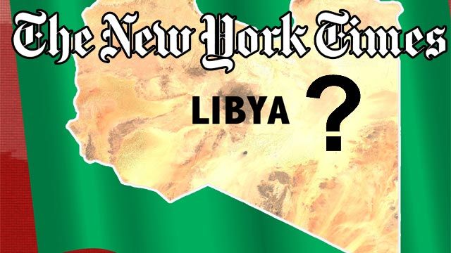 Grapevine: New York Times issues correction on Libya