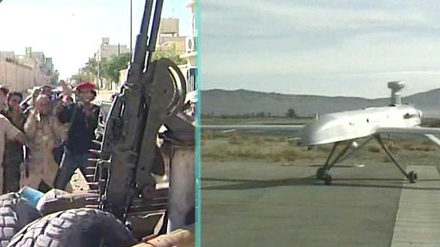 U.S. Predator Drone Fired on Qaddafi