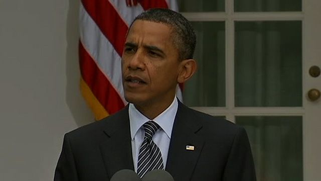 Obama: "Qaddafi Regime Has Come to an End"