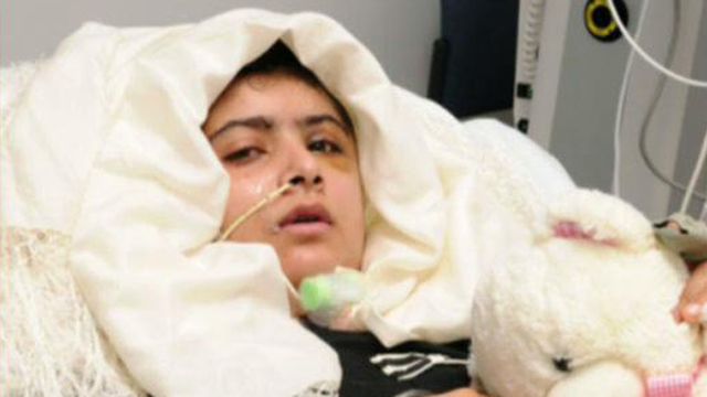 14-year-old shot by Taliban showing improvement