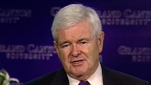 Newt Gingrich in the Hot Seat