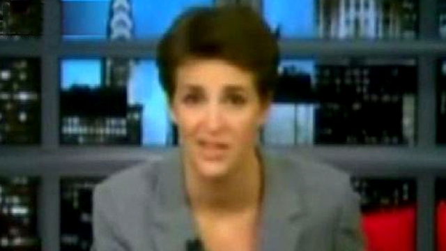 Maddow Apologizes for Accusation Against Politician