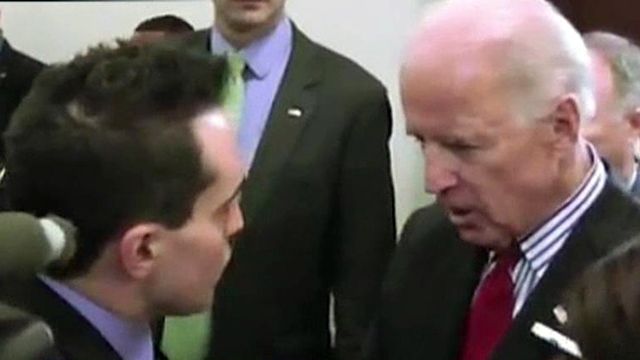 Biden Confronted Over Controversial Jobs Bill Remarks