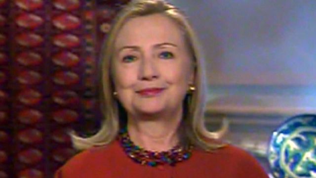 Clinton Talks Iraq, Libya