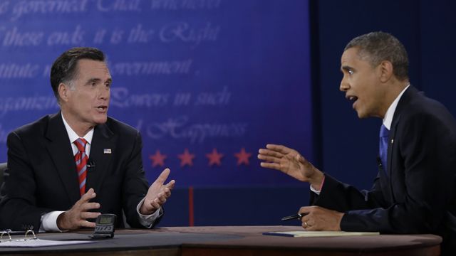 Obama, Romney spar over foreign policy