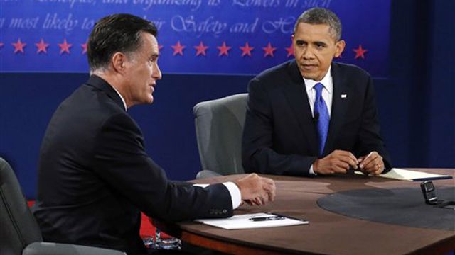 Tense moments from final presidential debate