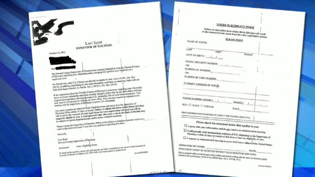 Letters tell GOP voters they may be unable to cast ballots