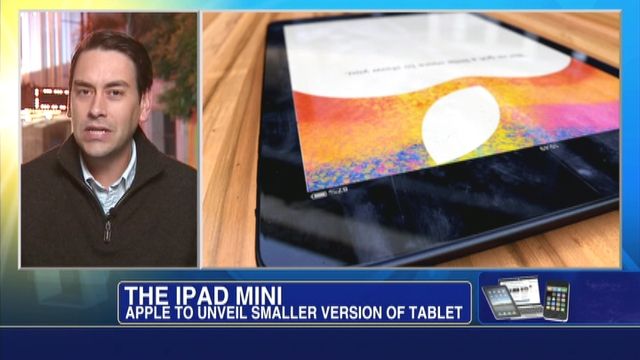 Apple to Unveil a Mini iPad