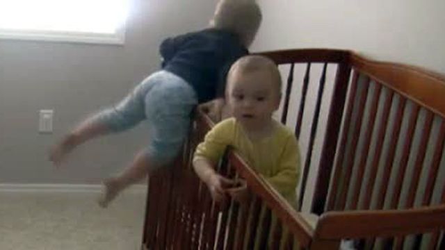 Baby's Cunning Crib Escape
