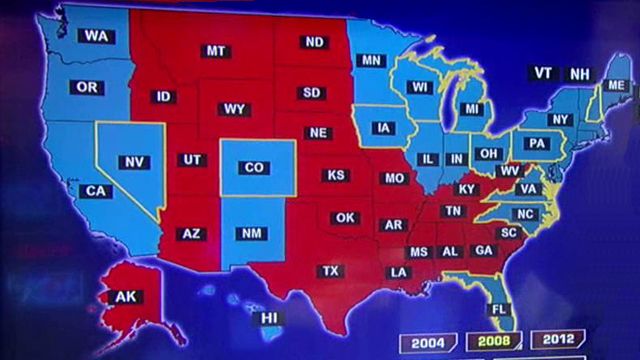 What states do Obama, Romney need to win?