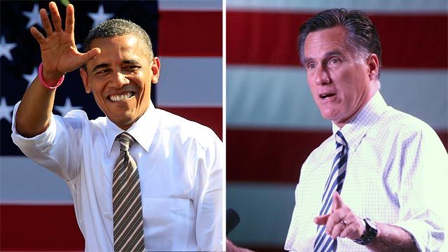 Romney, Obama continue to take aim in battlegrounds