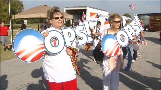 Tea Party Express Makes Stop in Texas