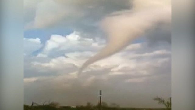 Terrifying Tornado Experience for Texas Man