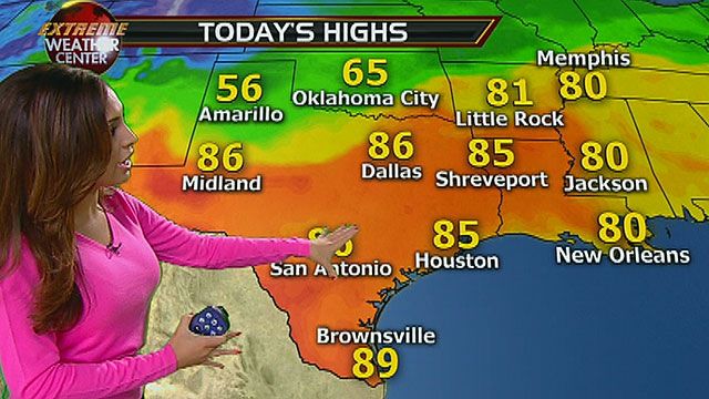 Fox Central/Southwest Weather Forecast: 10/26