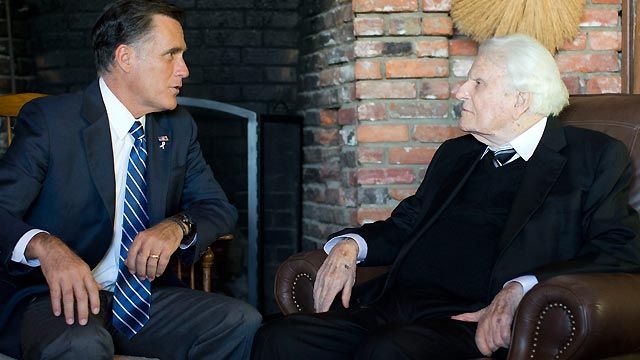 Are evangelicals getting behind Governor Romney?