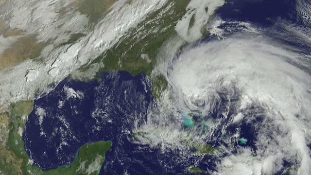 East Coast braces for Hurricane Sandy