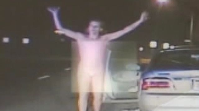 Topless Woman Arrested After High-Speed Chase