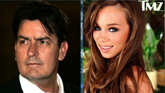 Porn Star Exposed in Sheen's Suite