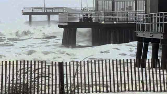 FEMA responds as Sandy looms