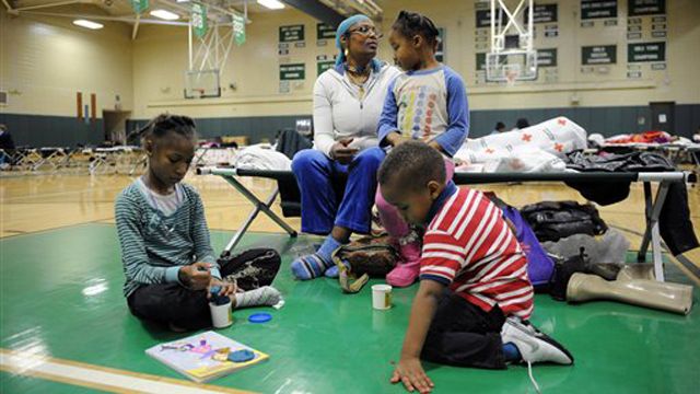Red Cross opens shelters up and down Eastern Seaboard
