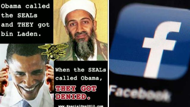Facebook censoring Navy SEALs over Benghazi?