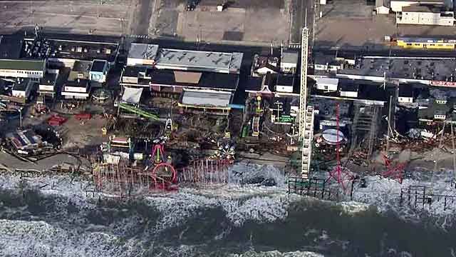 Dramatic new video reveals extent of Sandy's damage