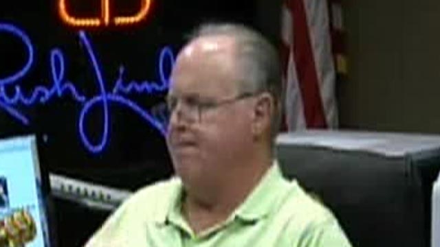 Limbaugh: 'They Are In Panic Mode'