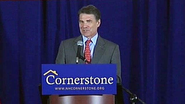 Rick Perry Speech Causes Controversy in New Hampshire