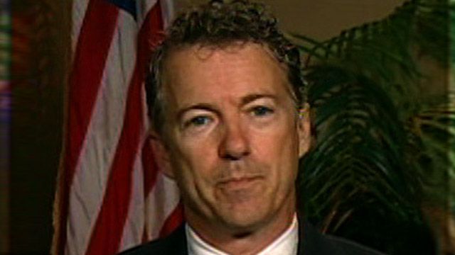 Rand Paul: Tea Party Is Shaping the Debate