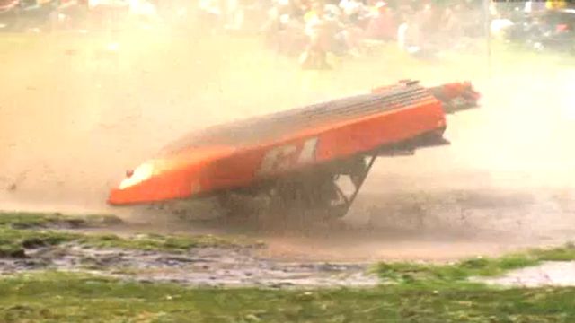 Jet Boat Flips in High-Speed Race