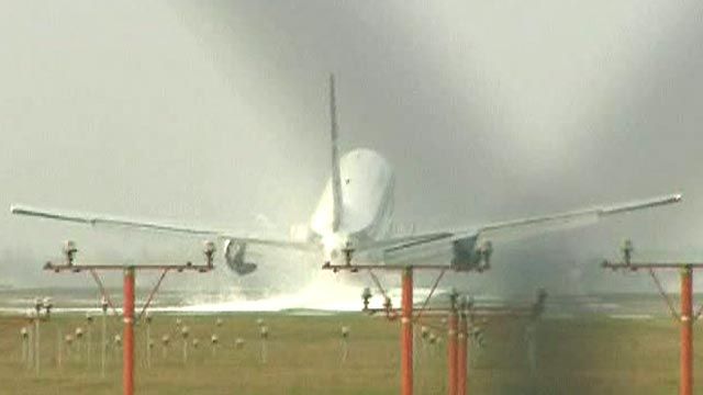 New Video of Plane Belly Landing