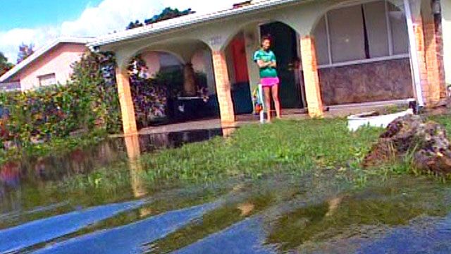 Storms Keep Florida Neighborhood Waterlogged
