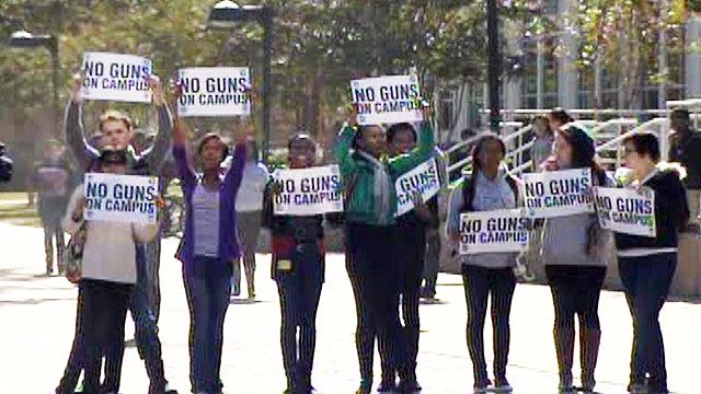 Dueling Gun Rallies at Old Dominion University