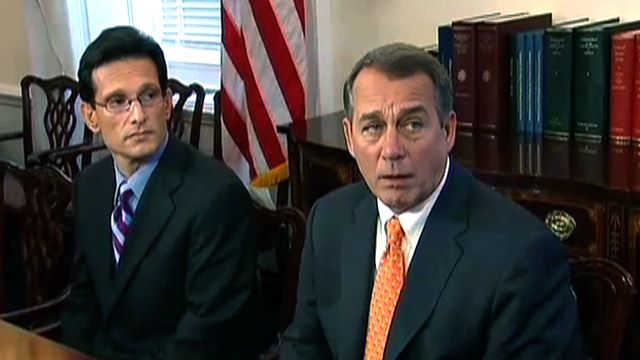 Boehner and Cantor Speak