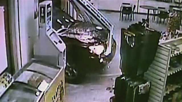 Video: SUV Crashes into Gas Station