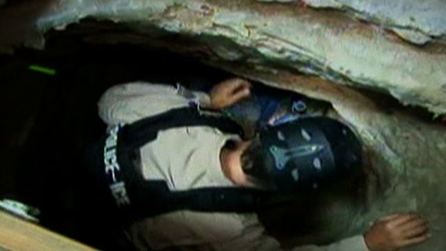 Drug Tunnel Found at the Border