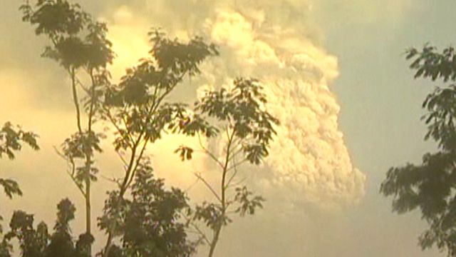 Deadly Volcano Spews Towering Clouds of Hot Ash